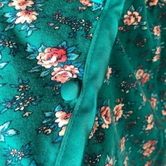 Victoria’s Secret Vintage Gold Label PJ Top Floral - Picture 4 of 6